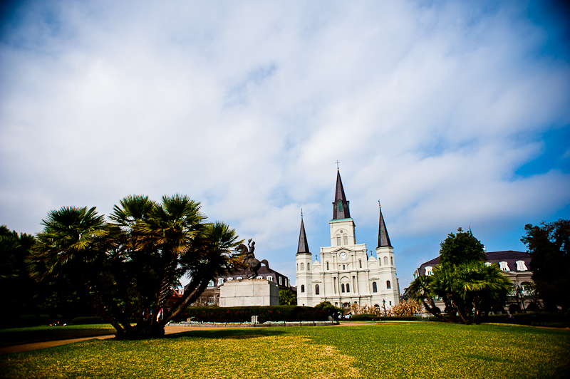 jackson square and st. louis cathedral