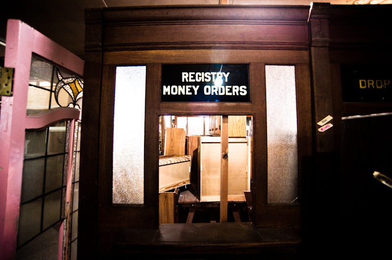 post office window